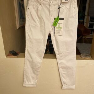 d. jeans Women's High Rise Jeans - White